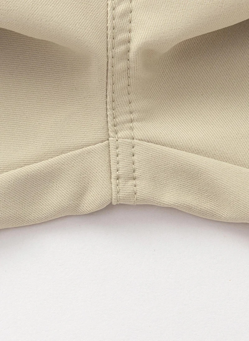 Balabala Beige Toddler Unisex Woven trousers  | Best Price UAE